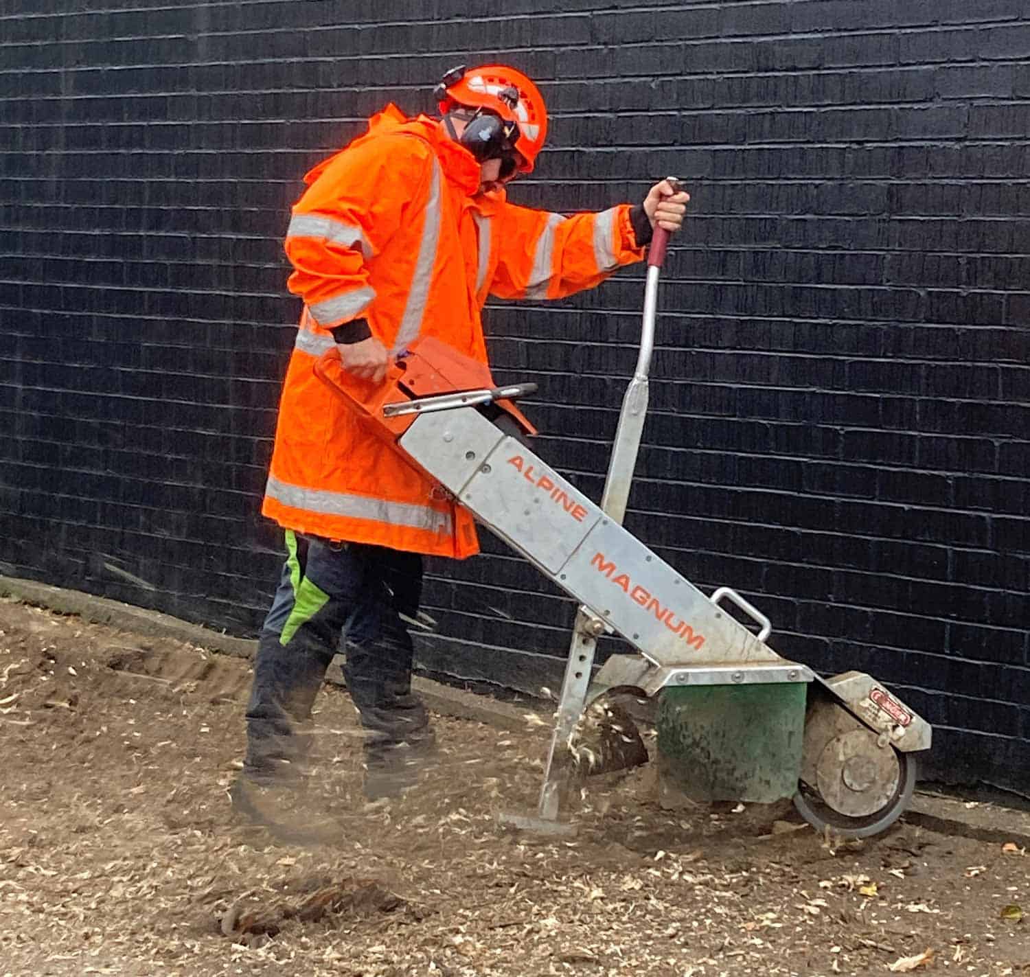 Tight Access Stump Removal