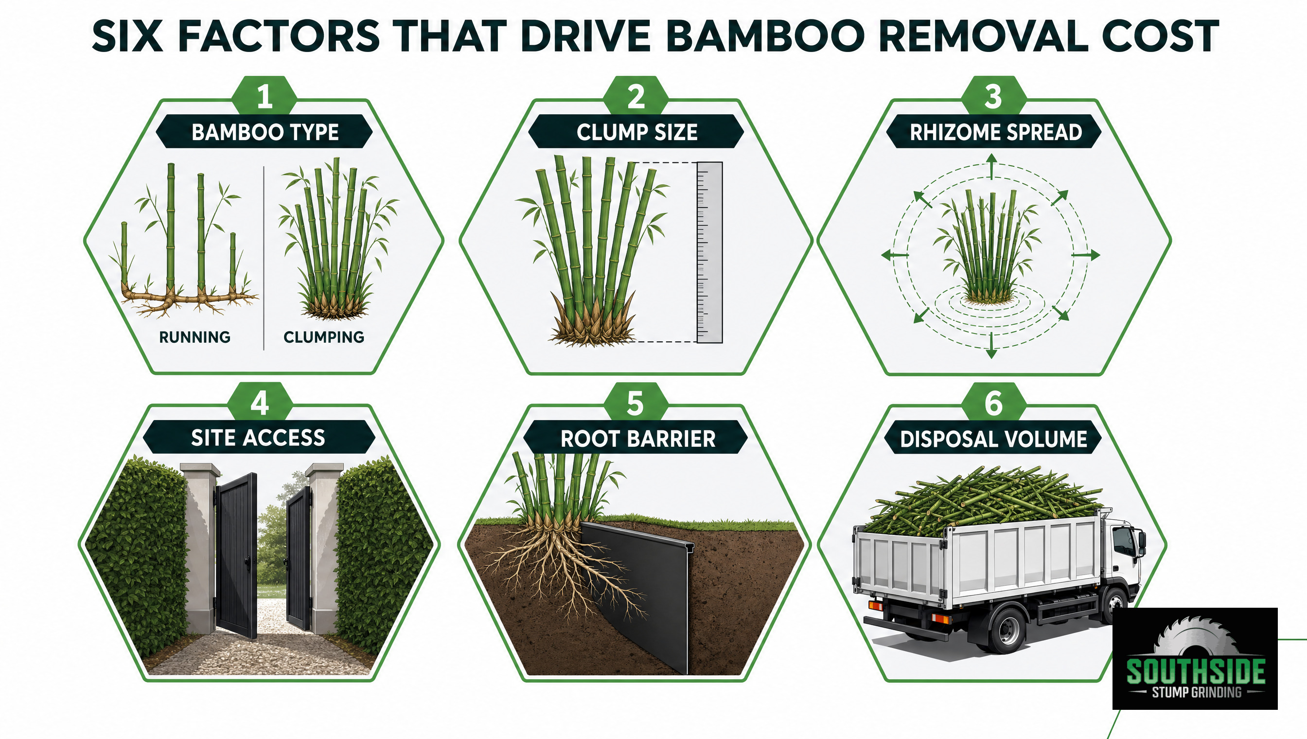 six factors that drive bamboo removal cost